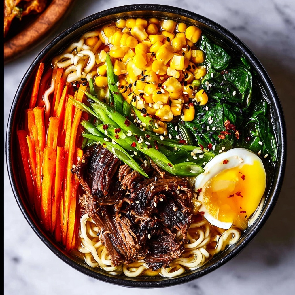 Easy Slow Cooker Pork Ramen Recipe - Recipe Image