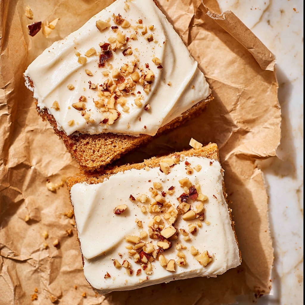 Pumpkin Sheet Cake with Cream Cheese Frosting and Toasted Pecans Recipe - Recipe Image