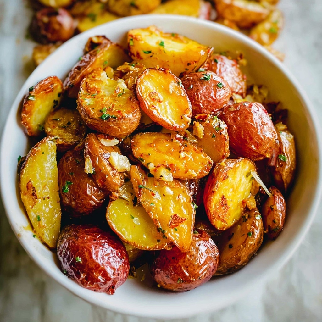 3 Ingredient Roasted Potatoes with Crunchy Onions Recipe - Recipe Image