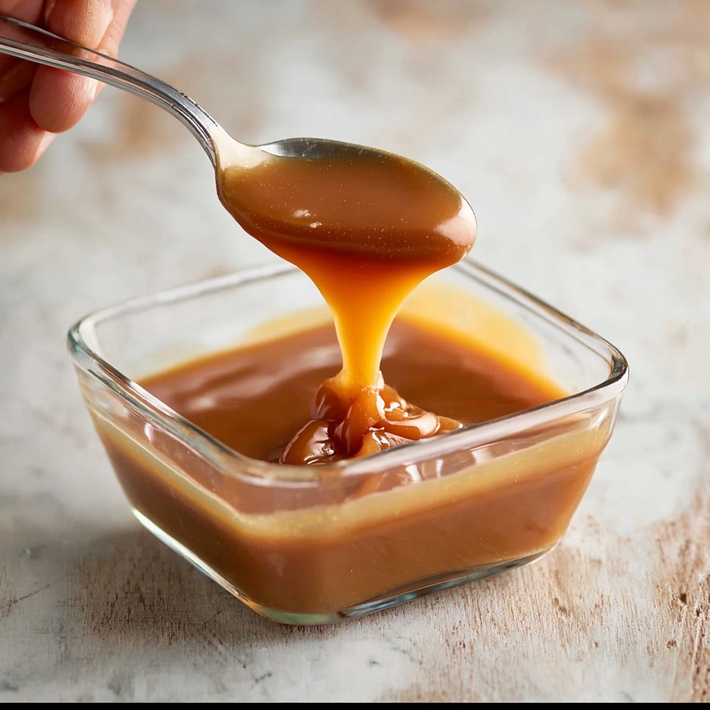 Homemade Caramel Sauce Recipe - Recipe Image