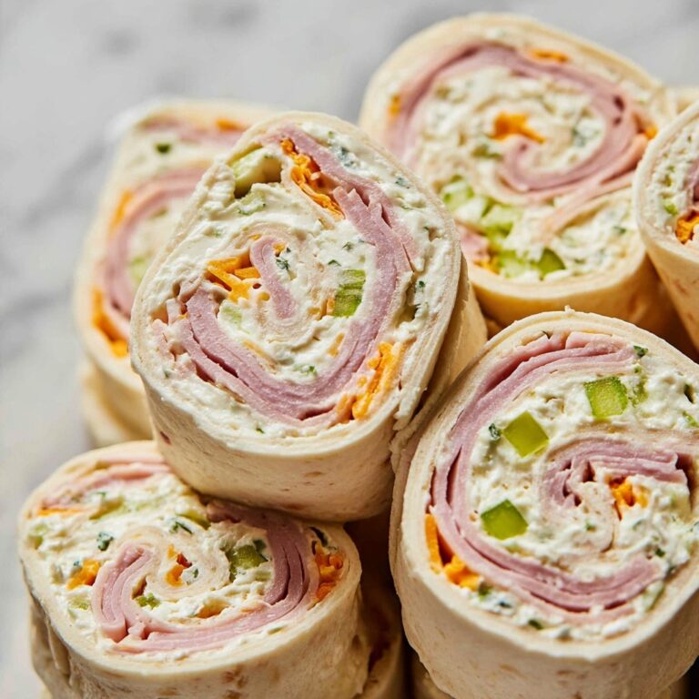 Ham and Cheese Tortilla Roll-Ups Recipe