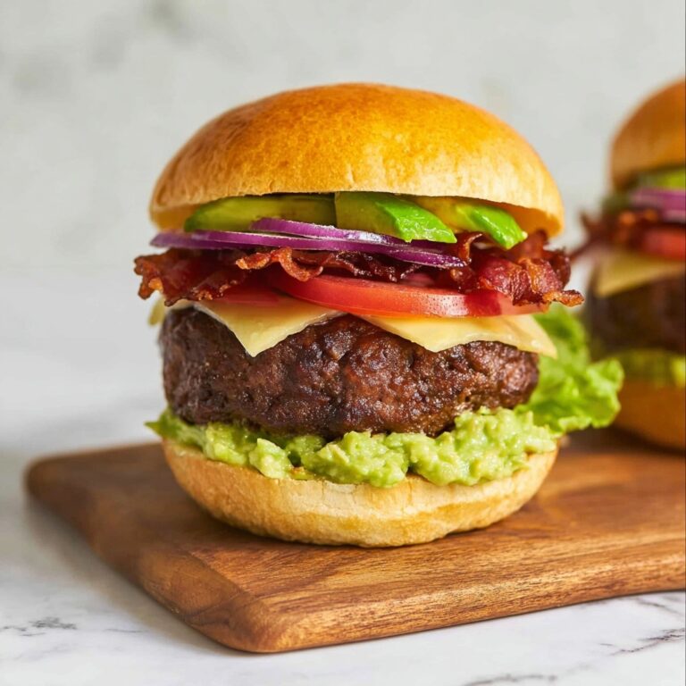Avocado Burger Recipe