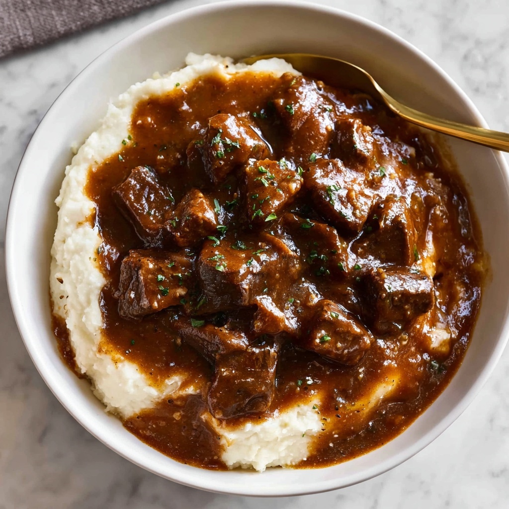 Beef Tips and Gravy Recipe - Recipe Image