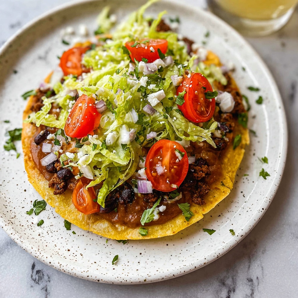 Mexican Tostadas Recipe - Recipe Image