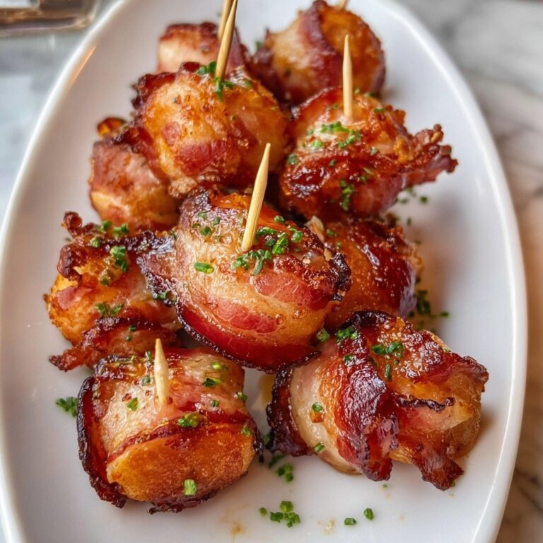 Bacon-Wrapped Water Chestnuts in Soy Sauce and Brown Sugar Recipe