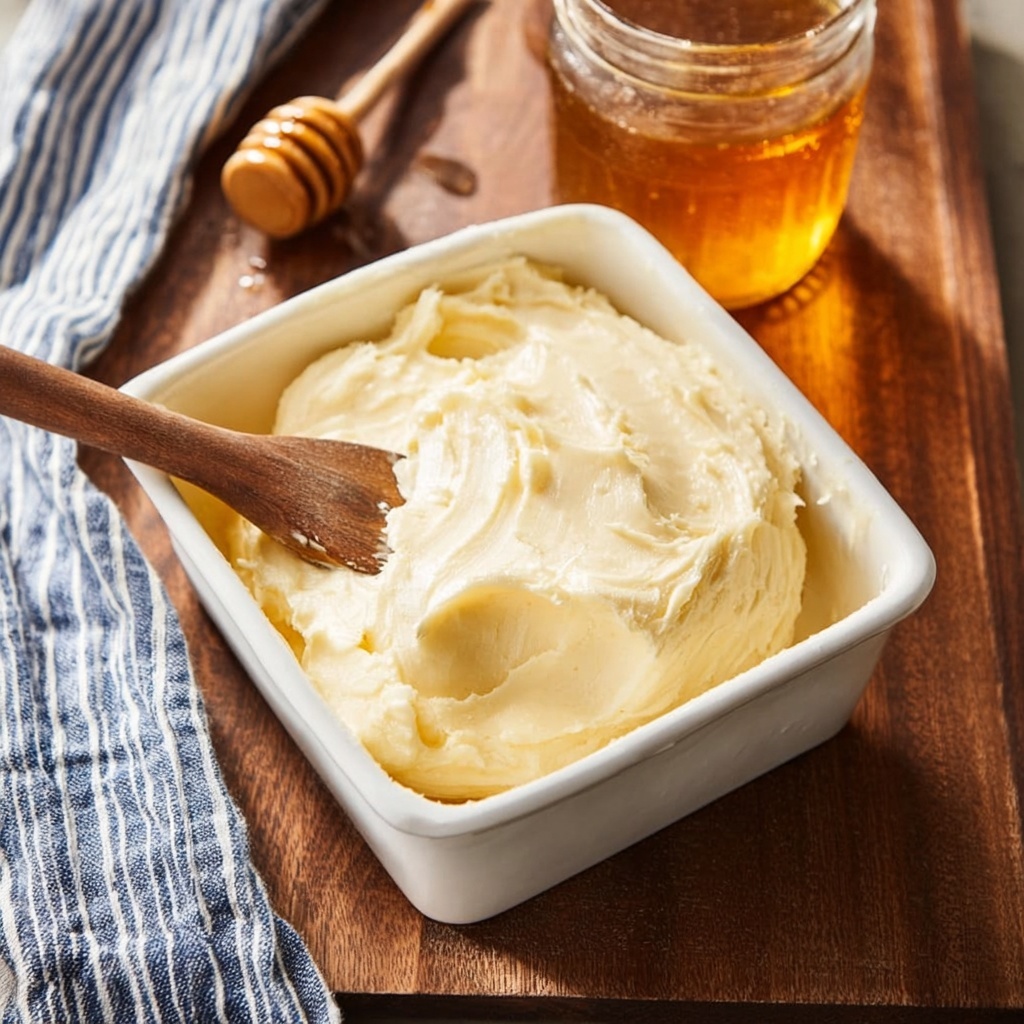 Homemade Honey Butter with Maple Syrup Recipe - Recipe Image