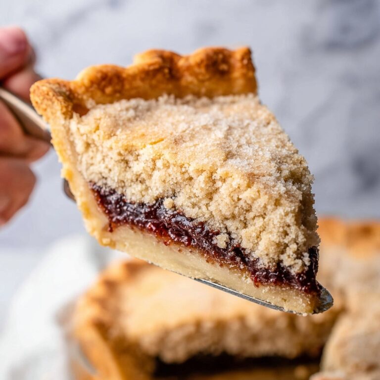 Shoofly Pie with Chocolate Pudding and Spiced Crumble Recipe