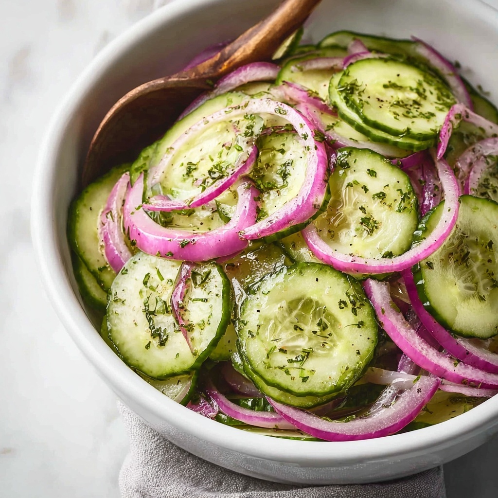 Cucumber Onion Salad Recipe - Recipe Image