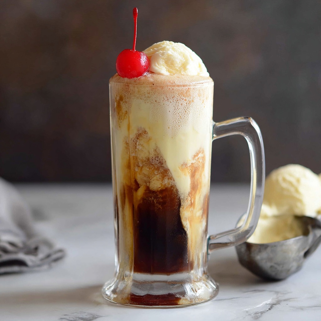 Alcoholic Root Beer Float Recipe - Recipe Image