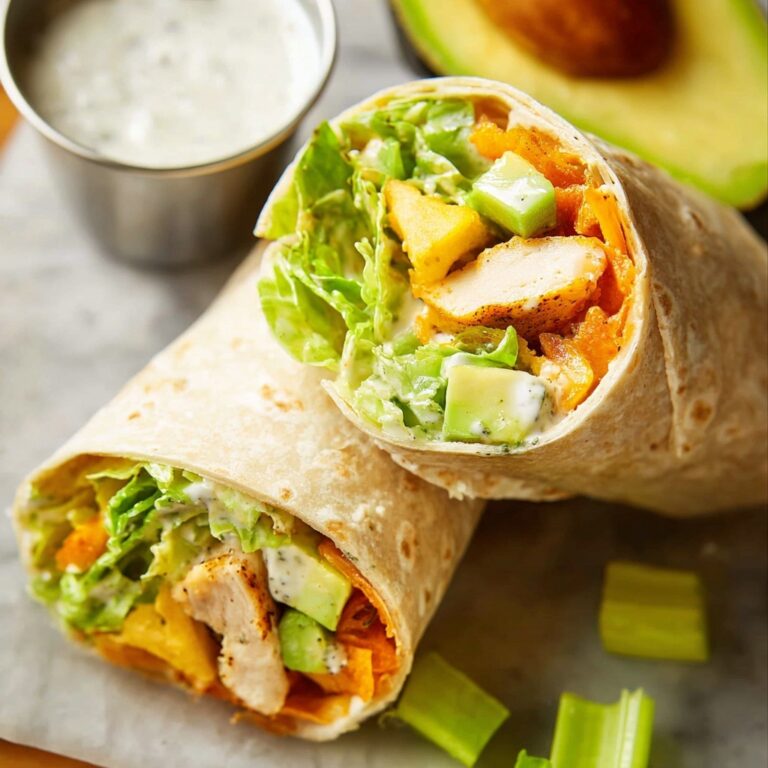 Buffalo Chicken Wrap Recipe