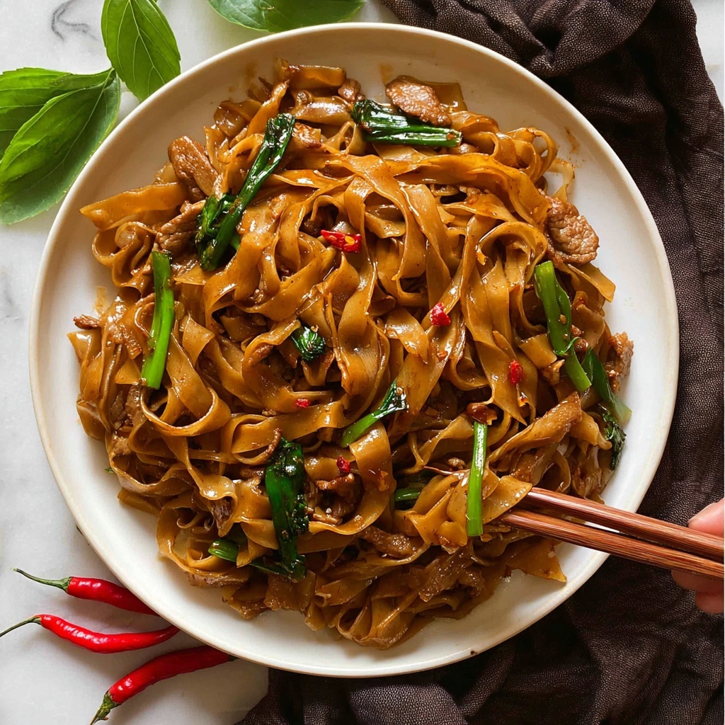 Drunken Noodles (Pad Kee Mao) Recipe - Recipe Image