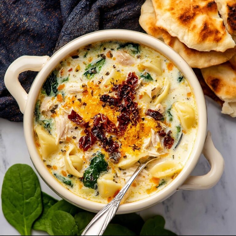 Creamy Tuscan Chicken Soup Recipe