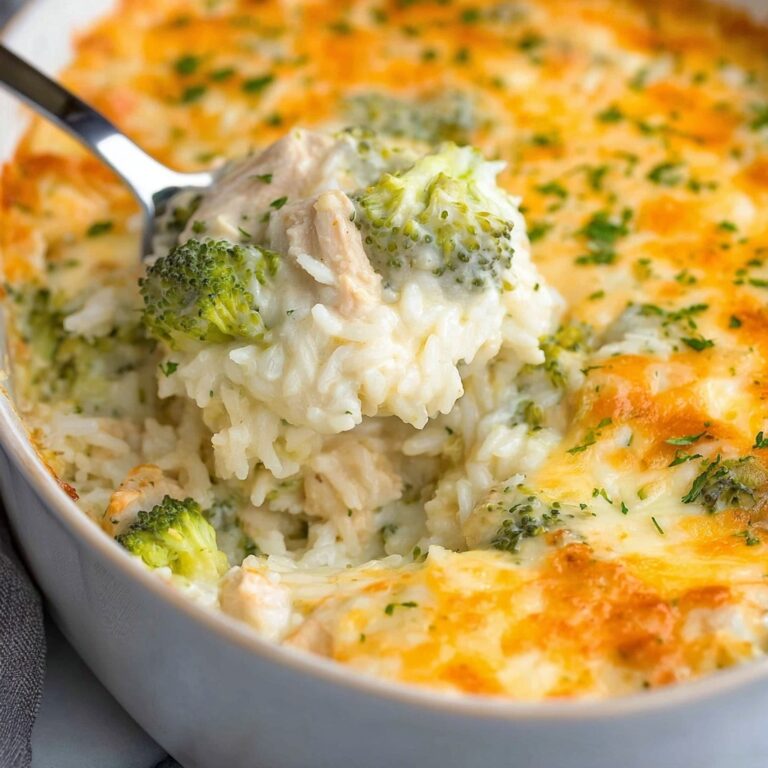 One Pot Broccoli, Chicken and Rice Casserole Recipe