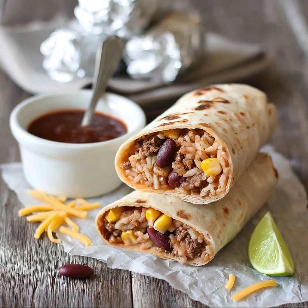 Shredded Beef Burritos Recipe - Recipe Image