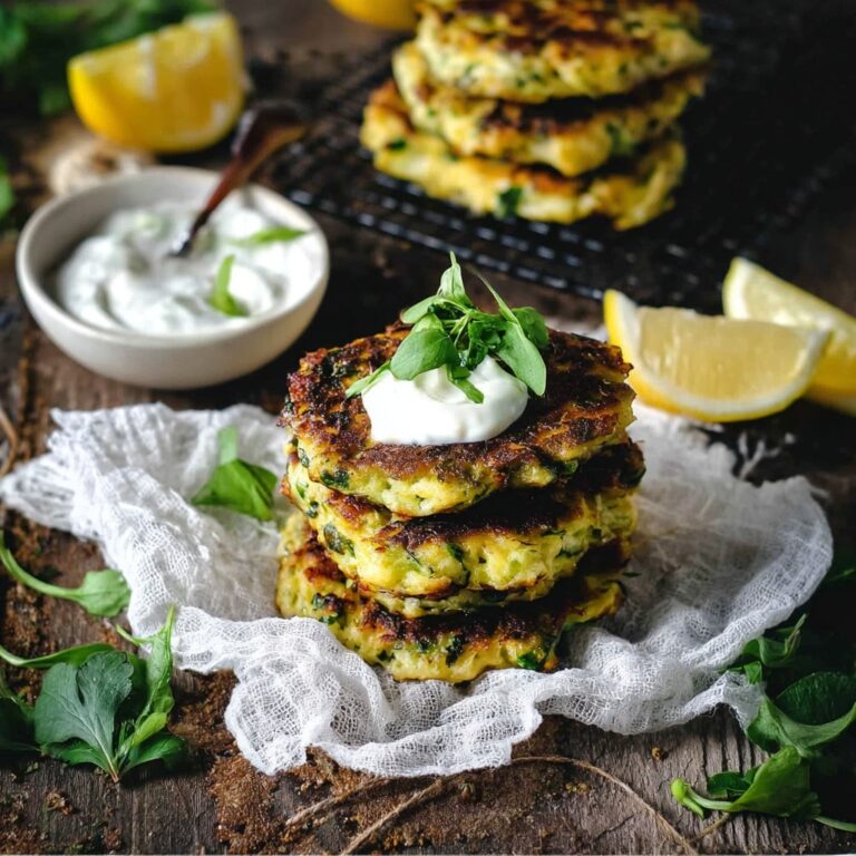 Parmesan Garlic Broccoli Fritters Recipe