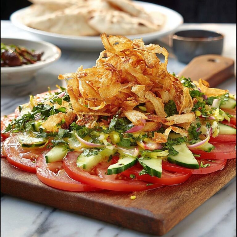 Fattoush With Crunchy Flatbread Ribbons Recipe