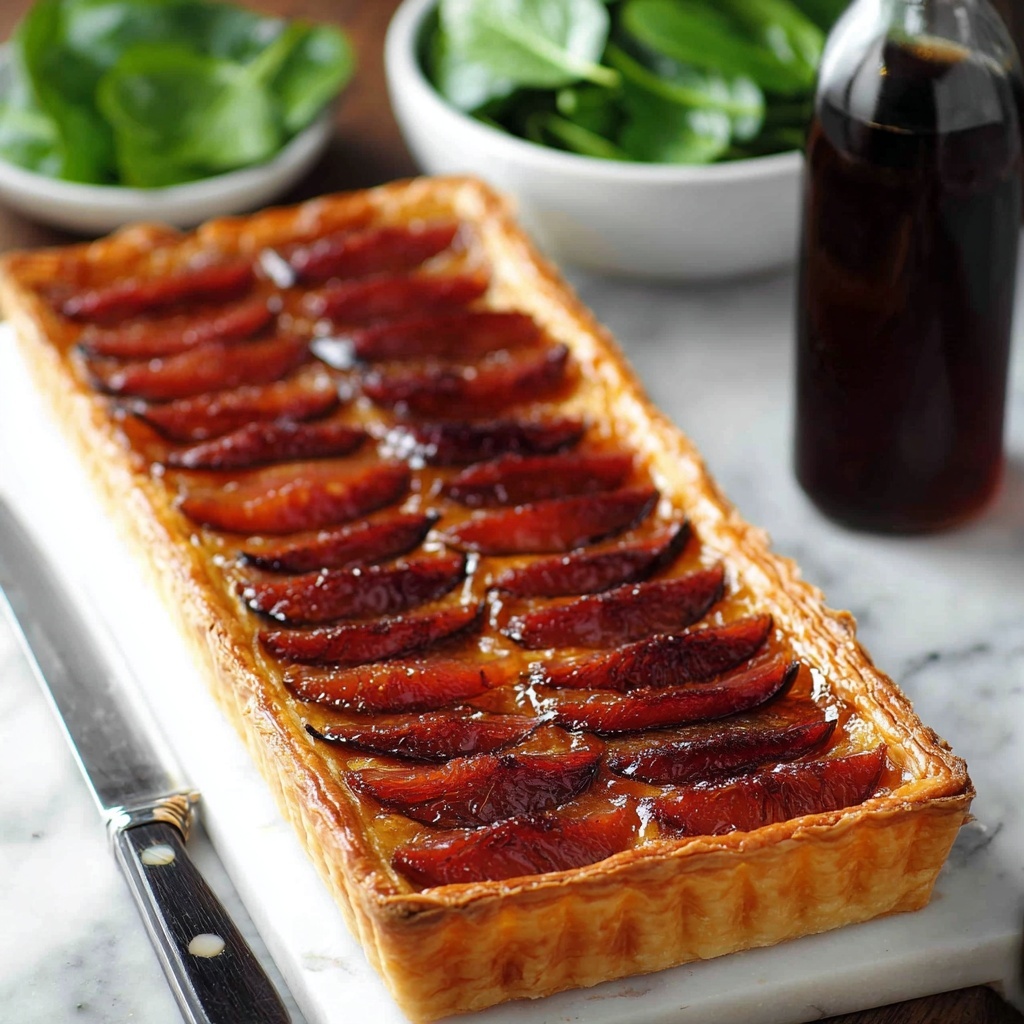 Bacon Tart with Pumpkin and Maple Recipe - Recipe Image