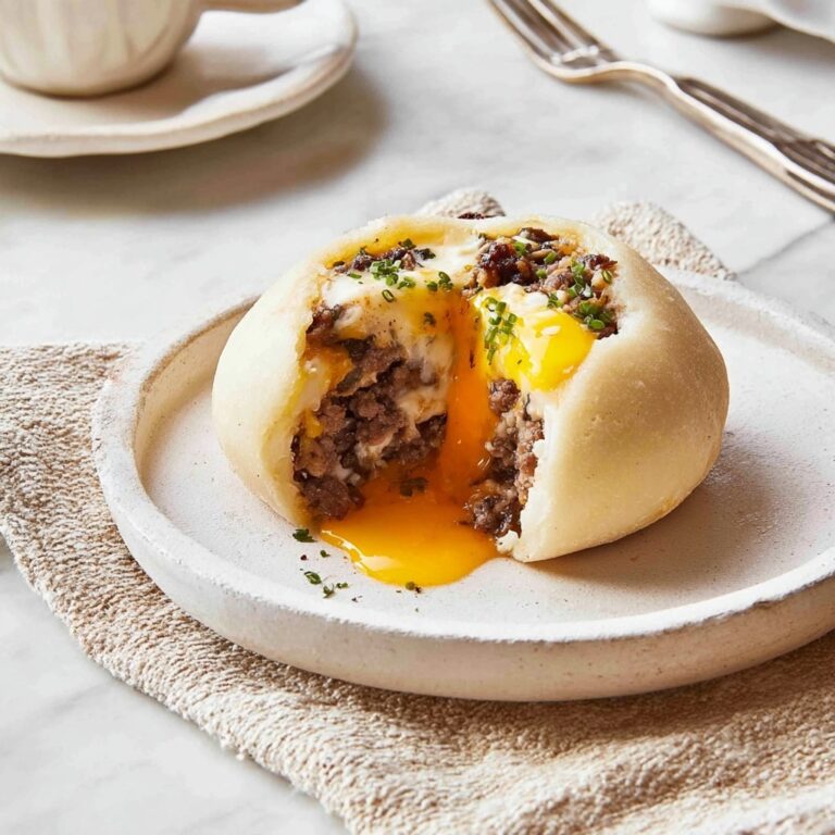 Sausage and Egg Stuffed Potatoes Recipe