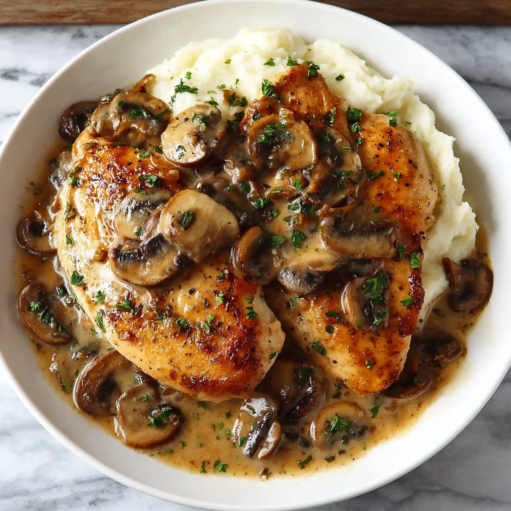 Savory Italian Chicken Marsala with Rich Mushroom Sauce Recipe - Recipe Image