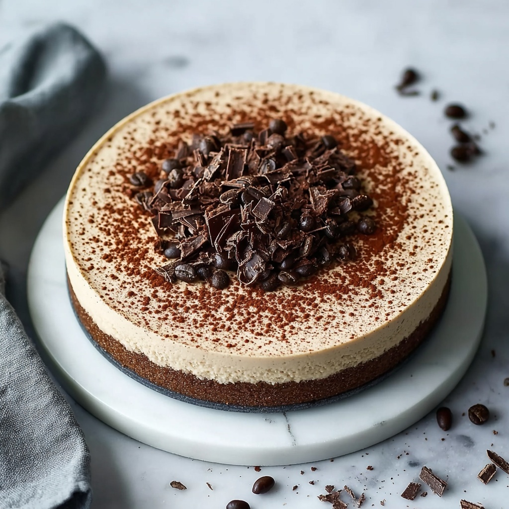 Mocha Cheesecake Recipe - Recipe Image