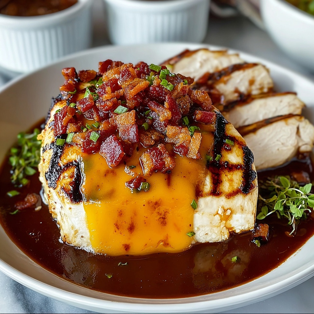 Cowboy BBQ Bacon Cheddar Chicken Recipe - Recipe Image