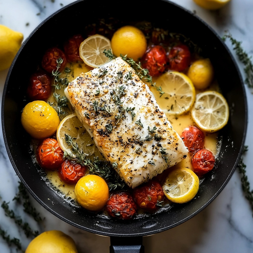Lemon and Thyme Roasted Sea Bass Recipe - Recipe Image