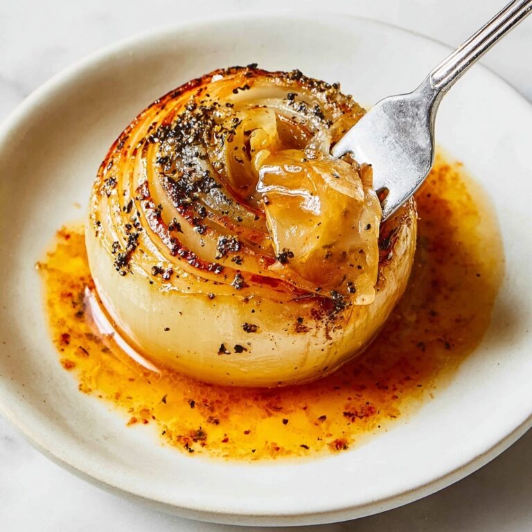 Baked Spiced Onion Boat Recipe