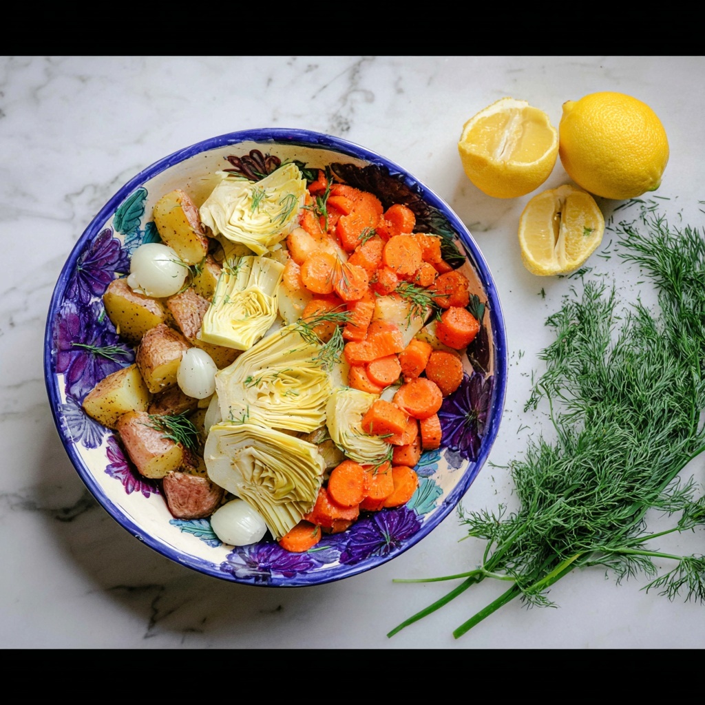 Artichoke Potato Salad Recipe - Recipe Image