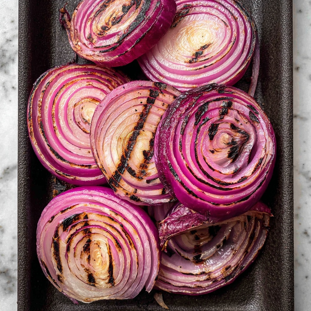 Grilled Red Onions Recipe - Recipe Image
