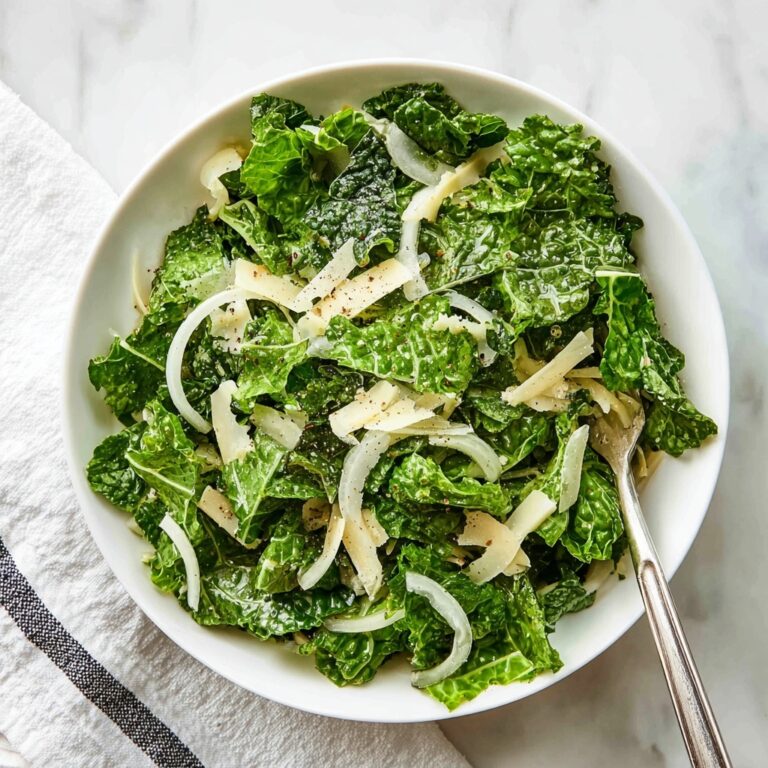 Baby Kale Salad with Shallots and Parmesan Recipe