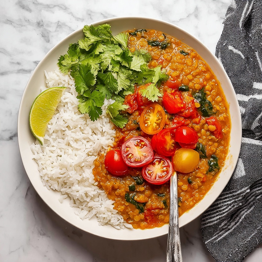 Coconut Lentil Curry Recipe - Recipe Image