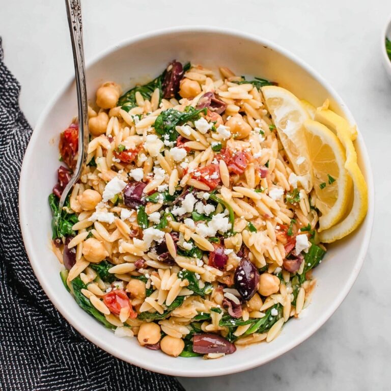 Mediterranean Orzo Bake Recipe