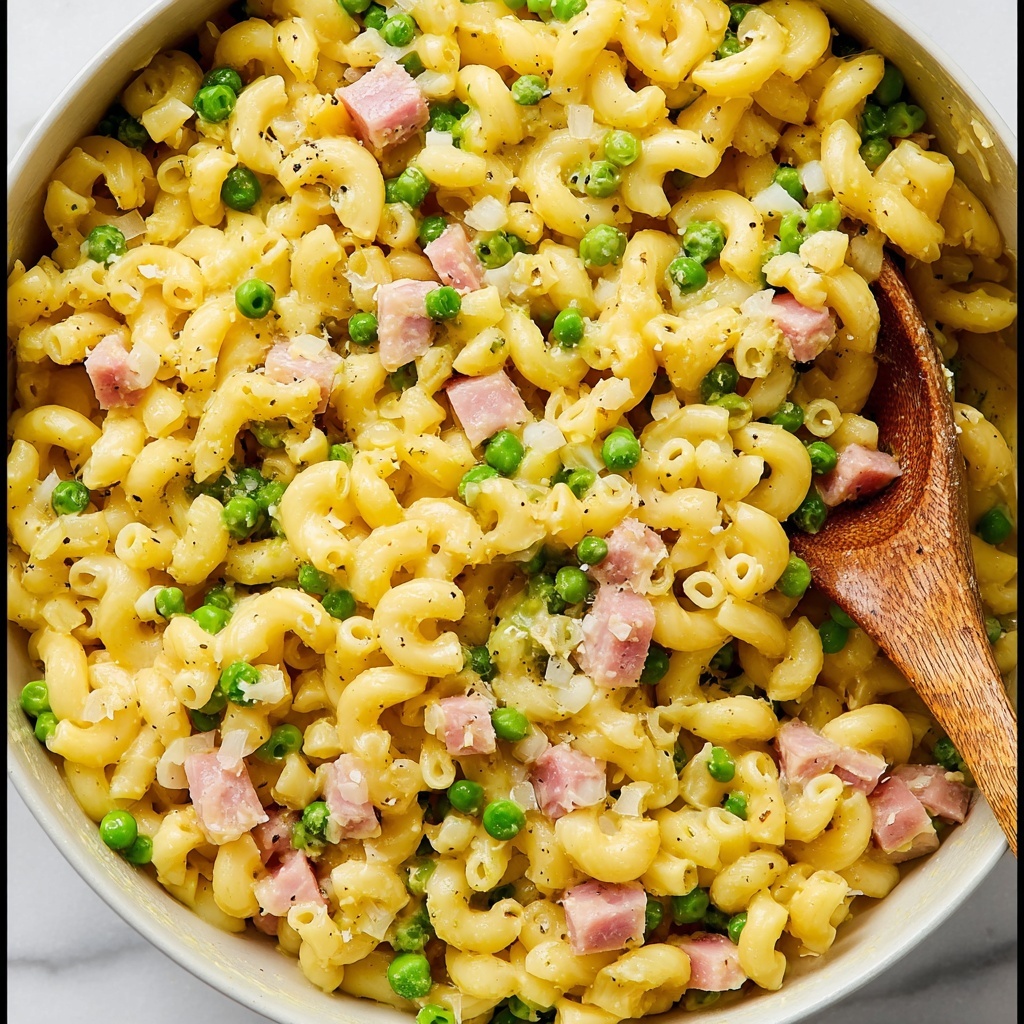 Ham and Pea Pasta Recipe - Recipe Image