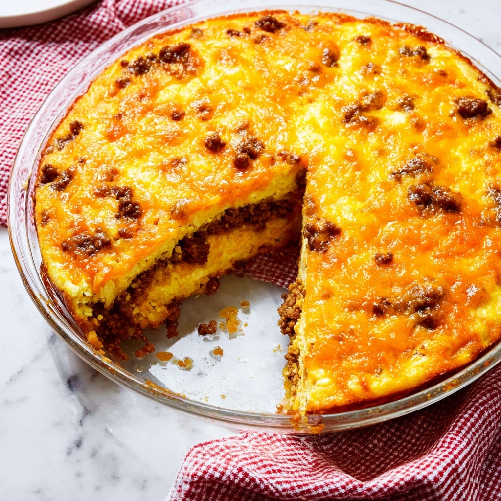 Cheeseburger Pie Recipe - Recipe Image