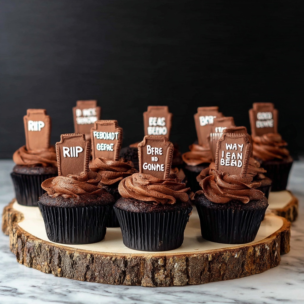 Graveyard Cupcakes Recipe - Recipe Image