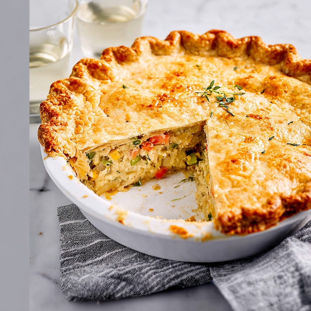 Creamy Chicken Pot Pie Recipe - Recipe Image