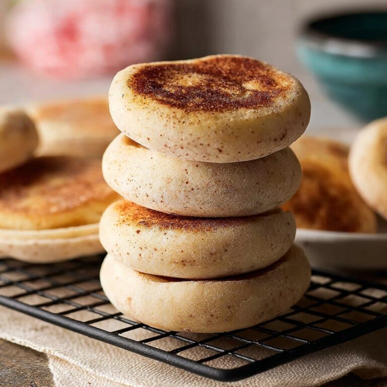 Homemade English Muffins from Scratch Recipe