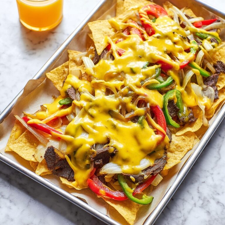 Philly Cheesesteak Nachos Recipe
