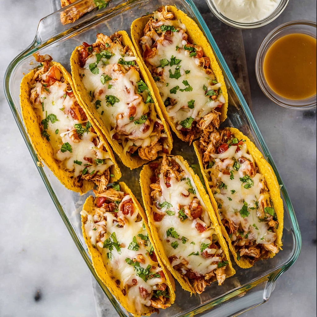 Baked Chicken Tacos Recipe - Recipe Image
