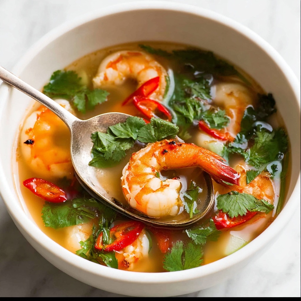 Tom Yum Soup (Thai Shrimp Soup) Recipe - Recipe Image