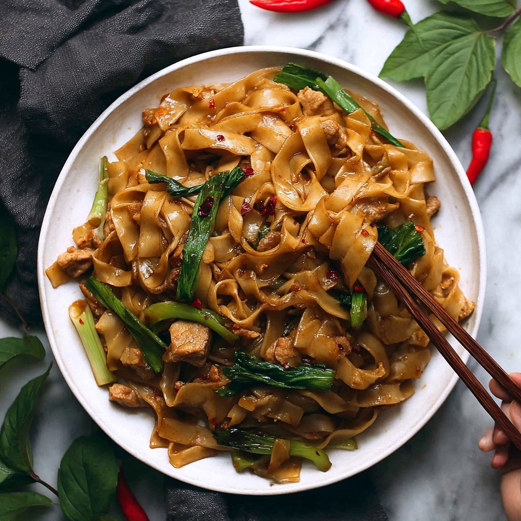 Drunken Noodles (Pad Kee Mao) Recipe - Recipe Image