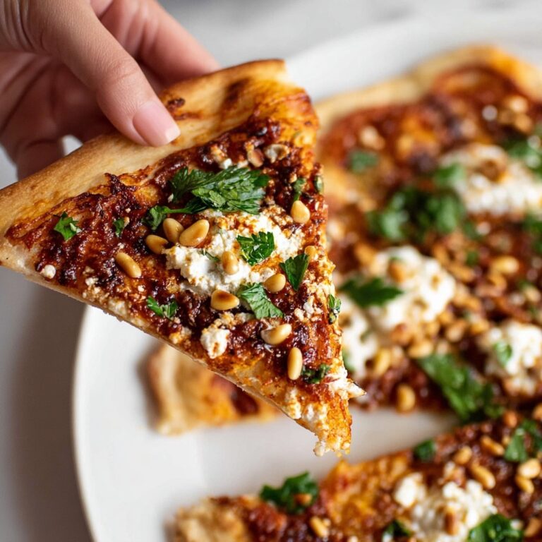 8-Minute Lebanese Chicken Lahmacun (Pizzas) Recipe