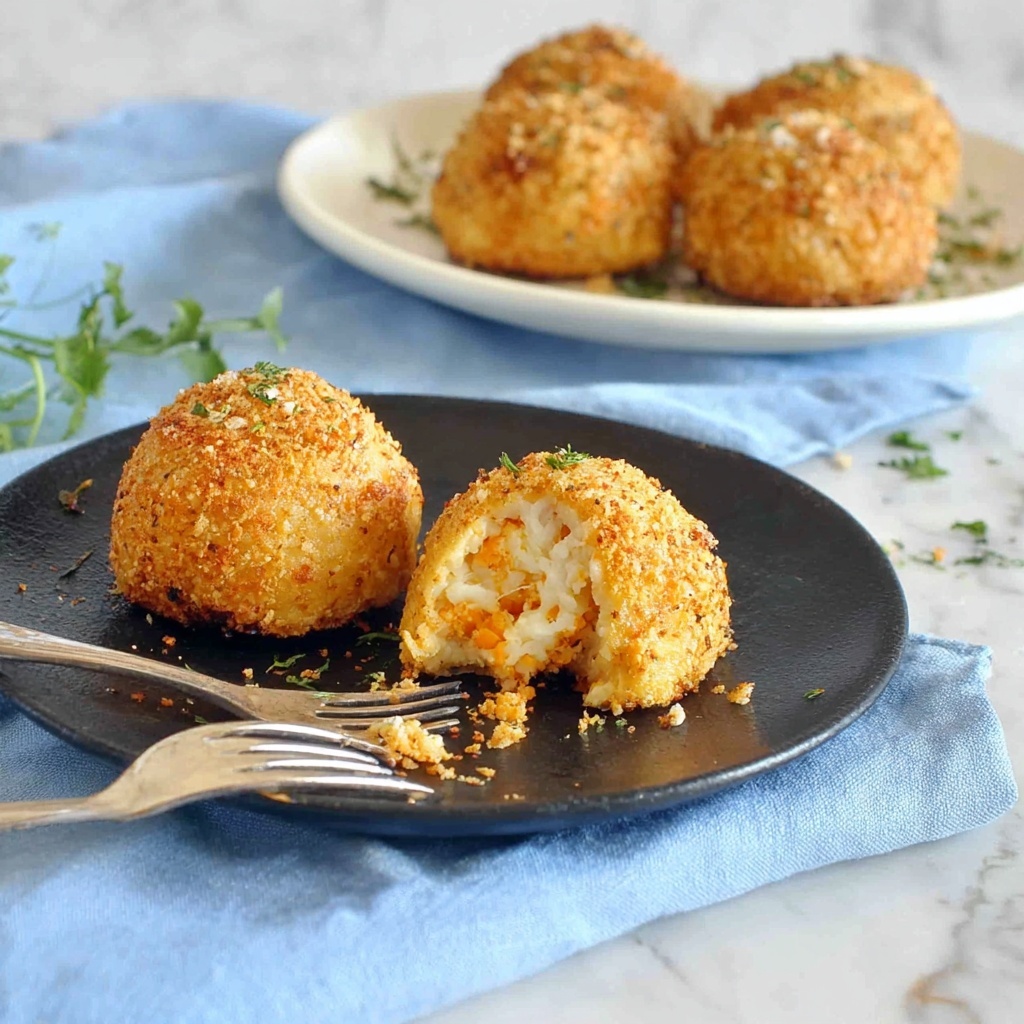 Baked Arancini Balls Recipe - Recipe Image