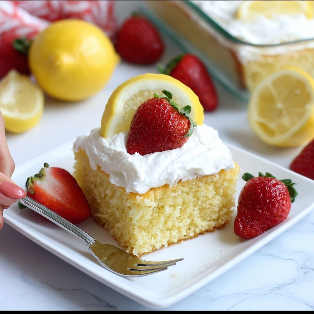 Lemonade Sheet Cake Recipe - Recipe Image