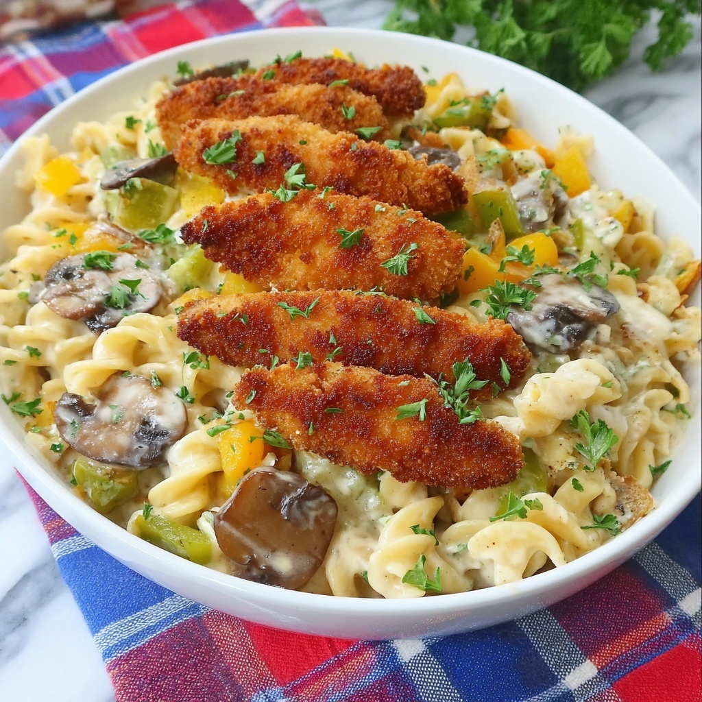 Louisiana Chicken Pasta Recipe - Recipe Image