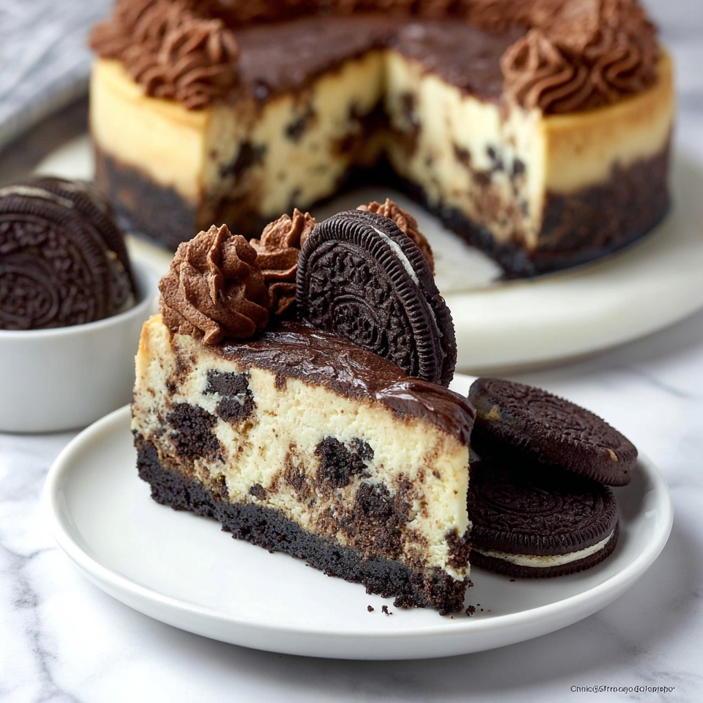 Instant Pot Oreo Cheesecake Recipe - Recipe Image