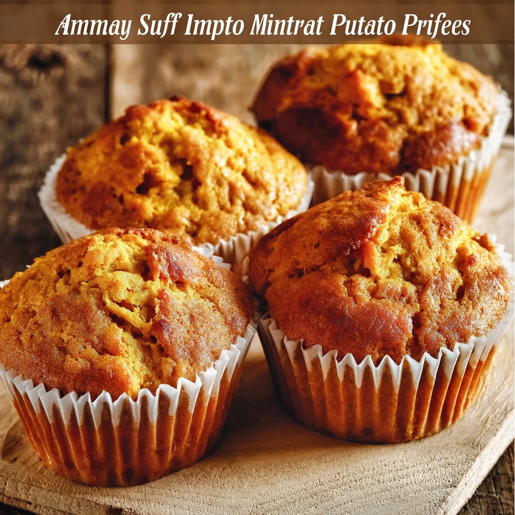 Sweet Potato Anti-Inflammatory Muffins Recipe - Recipe Image