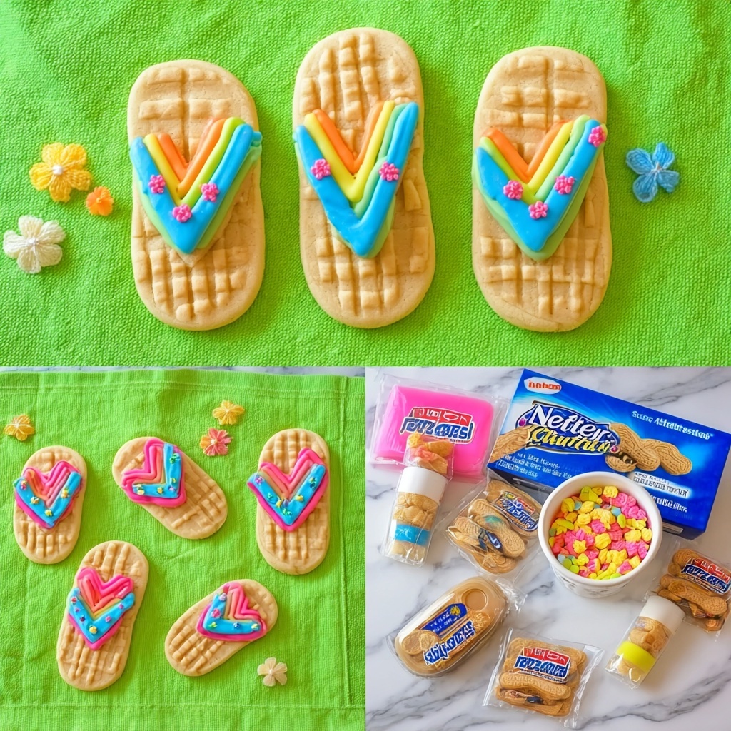 Flip Flop Cookies Recipe - Recipe Image