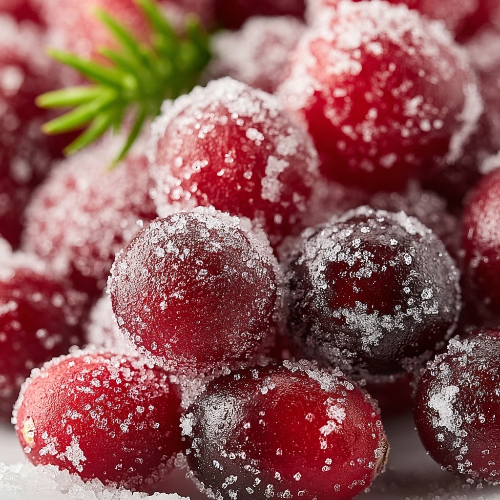 Sugared Cranberries Recipe - Recipe Image