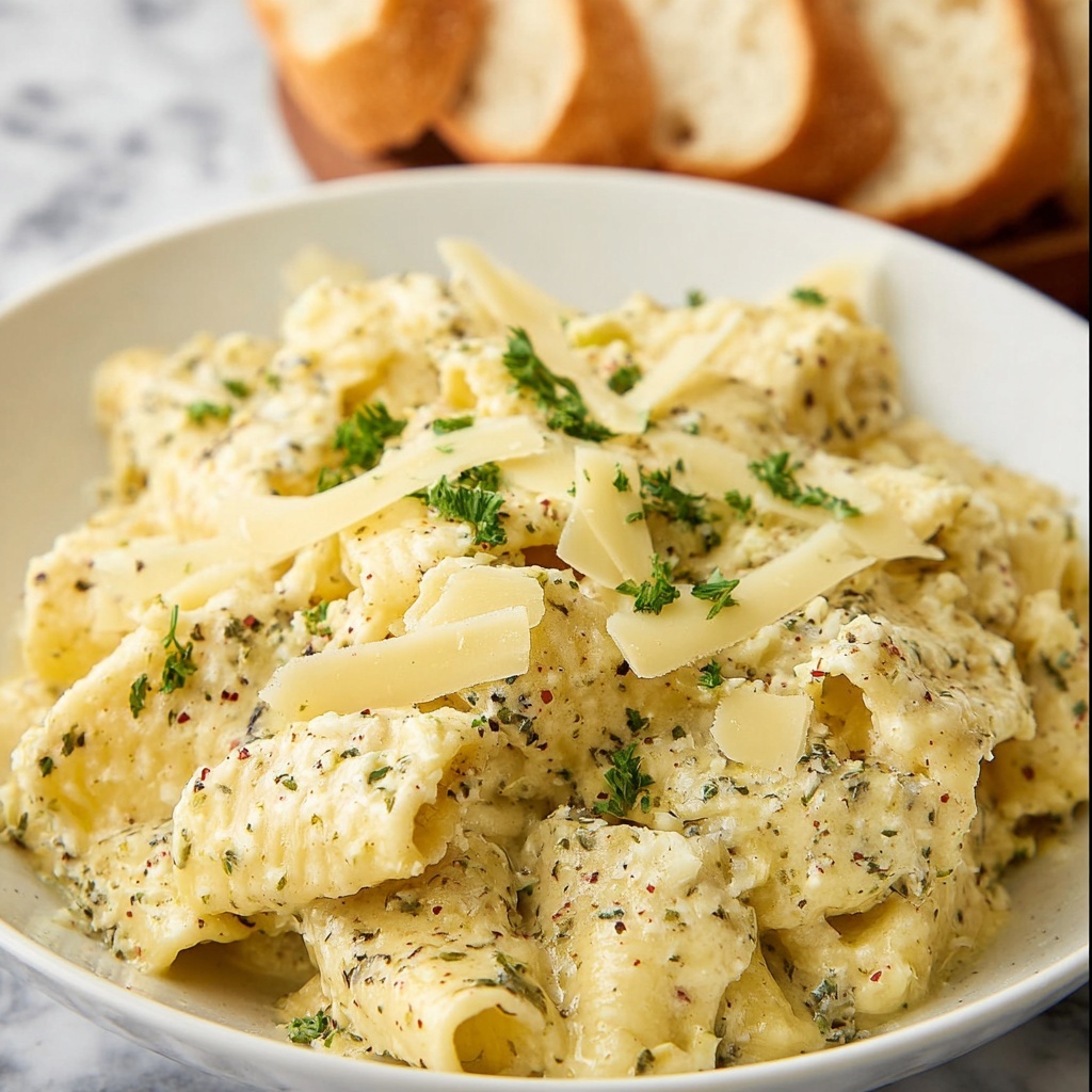 Garlic Parmesan Chicken Pasta Recipe - Recipe Image